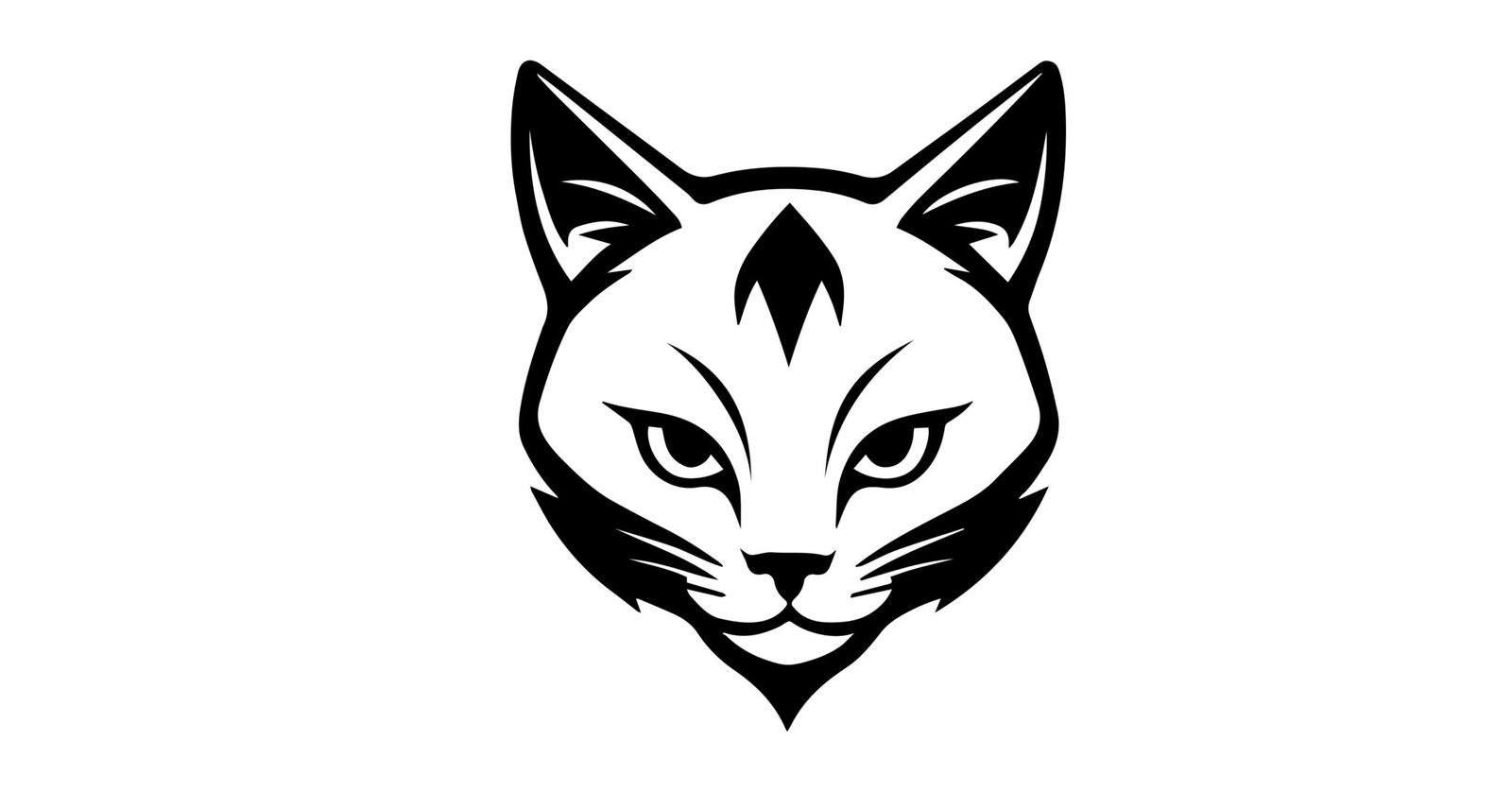 Cat head Logo PNG