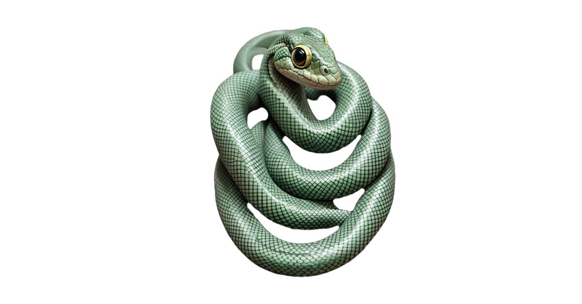 Green Snake PNG