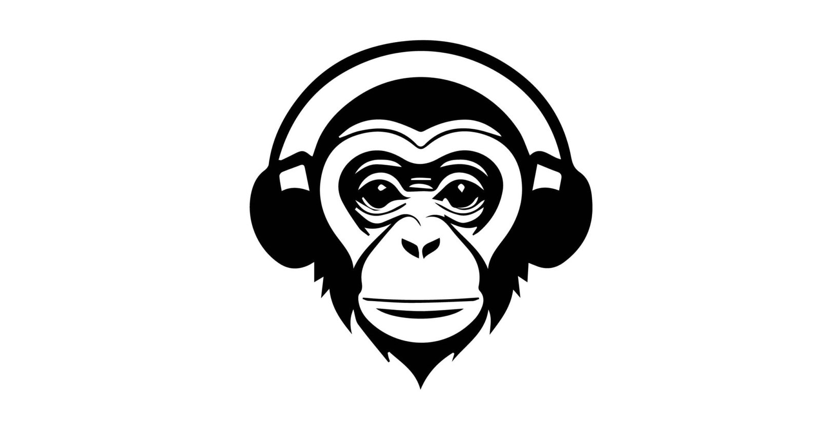 Monkey Face Logo PNG